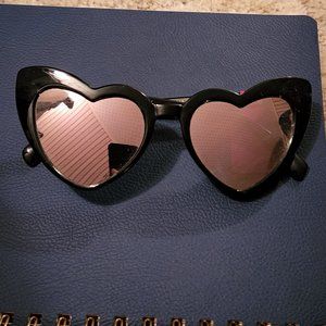 NWT Betsey Johnson- Heart Shaped Sunglasses